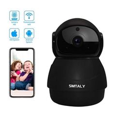 SMTALY C3 Security Camera  1080 WiFi Motion Detection Bidi Audio W/Email Alarm 