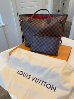 Louis Vuitton Neverfull Damier Handbag