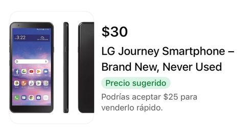LG Journey Android Smartphone