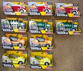 Tonka Mighty Trucks X 10 toys