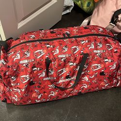 Weekender duffel bag