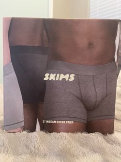 Skims Cotton Men 3" Inseam Boxer Briefs
