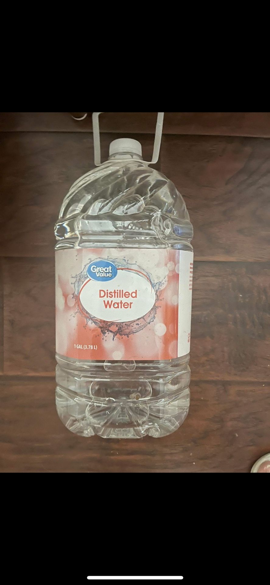 Free distilled Water