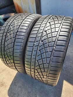 265/35/20 continental extreme contact dws  99% TREAD