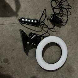 Light Ring Adjustable Clip