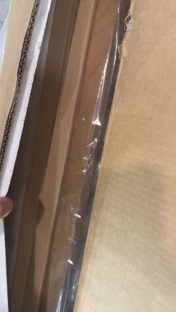 New Ottoman bench in box