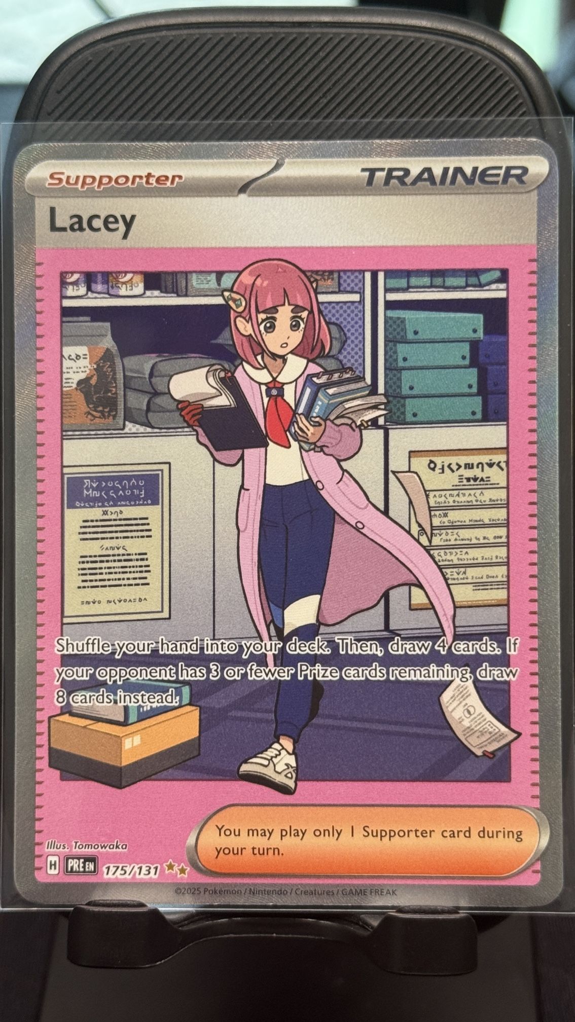 Pokemon Card Lacey SIR Prismatic