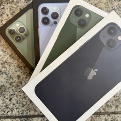 Unlocked New Sealed Apple iPhone 13 Pro max 128GB Blue GreenCarrier Sprint 11 Cricket XR Att Tmobile Boost 12 Spectrum X Verizon XS Max in Box 