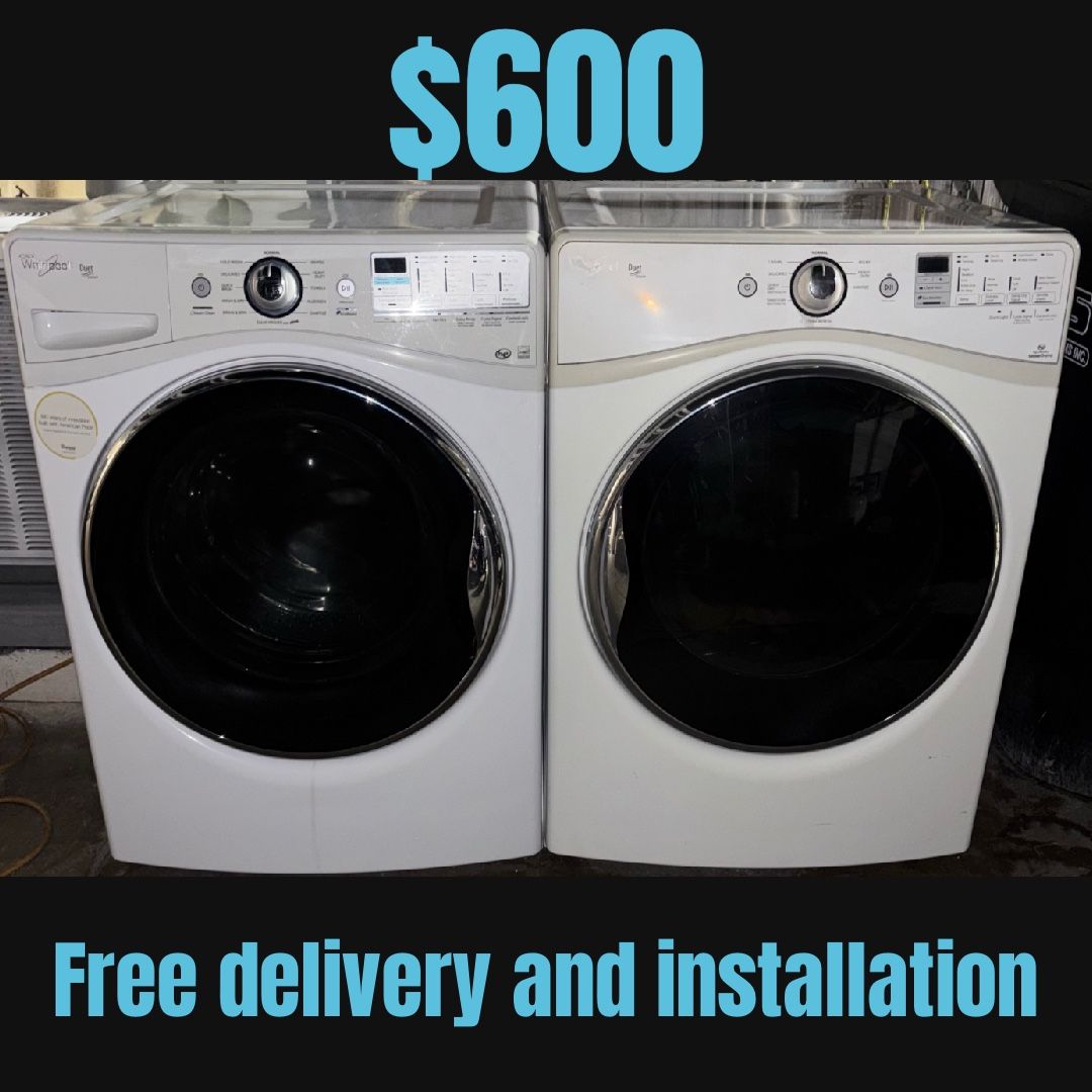 Whirlpool Washer And Gas Dryer