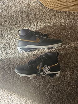 Nike Alpha Menace dunk football cleats " color reveal" sz 8
