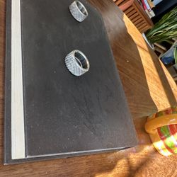 Stainless Steel Rings - Size 6