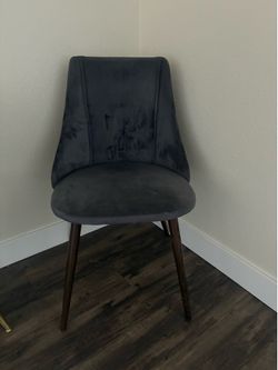 Dark Gray upholstered chairs