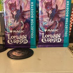 4 Lorwyn Eclipsed Collector Booster Packs MTG