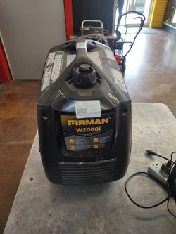 Generator fireman w 2000i