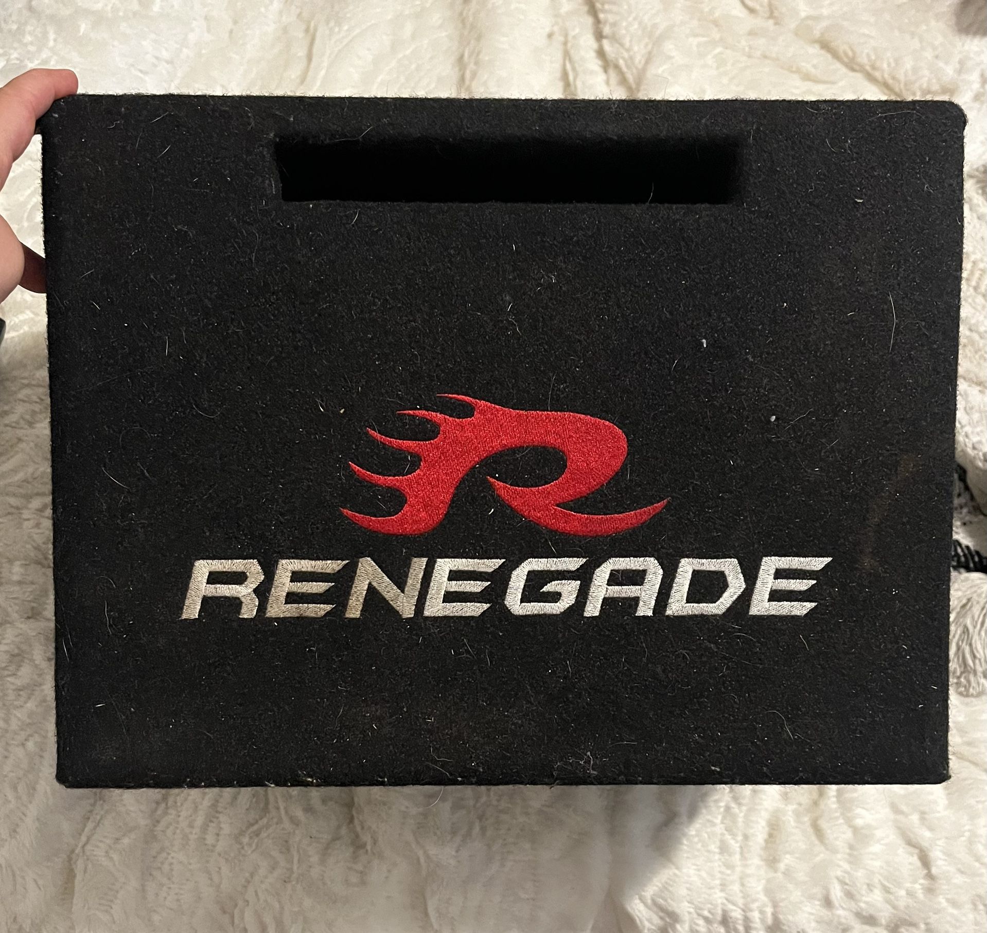 Renegade Car Subwoofer And Amp