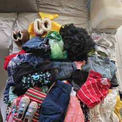 Girl Clothes Size 2T To 12 