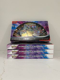 Pokemon Hydreigon Ex & Dragapult Ex Premium Collection