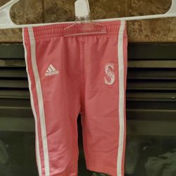 Baby Girl Seattle Mariners Track Pants Size 0-3 months