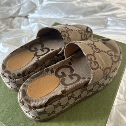 GUCCI Platform Slide Sandal