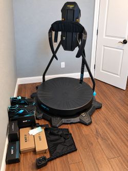 KAT Walk C2 Plus Enhanced VR Treadmill + Nexus + 2 Pairs Shoes + Extras – Tested Only