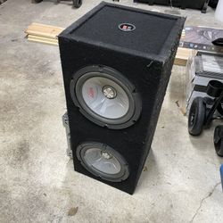 10” Subwoofer And 600w DHD Amp