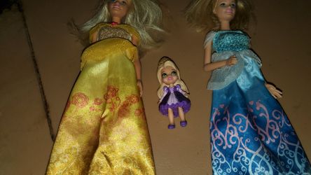 3 princess dolls😇