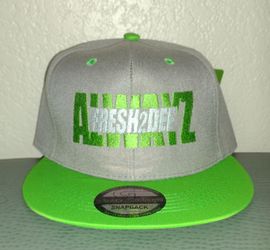 Embroidered Snapback Hat