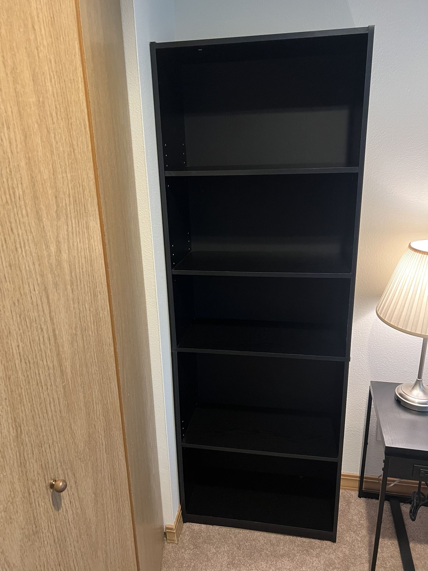 Black Bookshelve