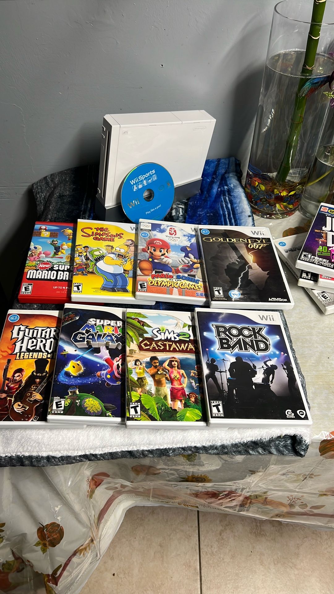 Nintendo Wii  Buen Estado 8 Juegos