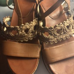 Brown Wedges 