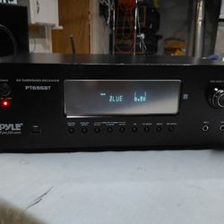 PYLE AV SURROUND RECEIVER AMPLIFIER WITH BLUETOOTH 