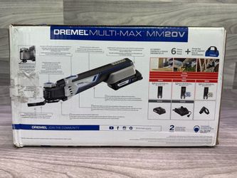 Dremel Multi-Max MM20V 20V Cordless Oscillating Multi-Tool Kit (A1D022128)
