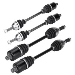 Front and rear CV axles for Polaris Ranger 800 Midsize EFI, Ranger 400 500 4x4 Crew 2010 2011 2012 2