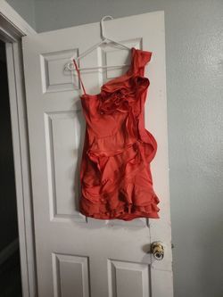 Orange Dress ,size 4