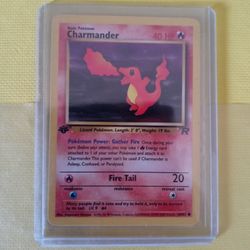 First Edition Charmander Pokemon Cards 1995