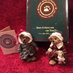 Matthew and Bailey From The Boyds Bears & Friends, The Bearstone Collection.
