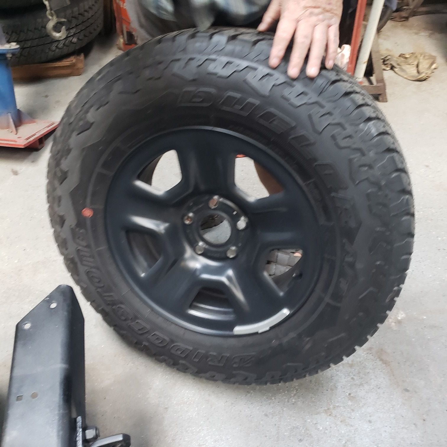 Brand new tires off 2019 jeep