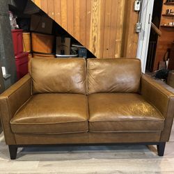 Real Leather Couch 