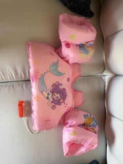 Moko Mermaid Baby Swim Float Vest – 13–30 lbs – Used Once