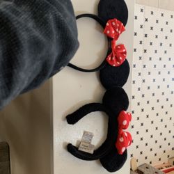 Minnie Mouse Ears Headband Disney Disneyland 