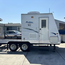 2003 Toy Hauler/ Travel Trailer 19 Ft October 2024 Tag’s Clean Title 