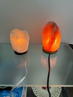 Himalayan Salt Lamps Set of 2