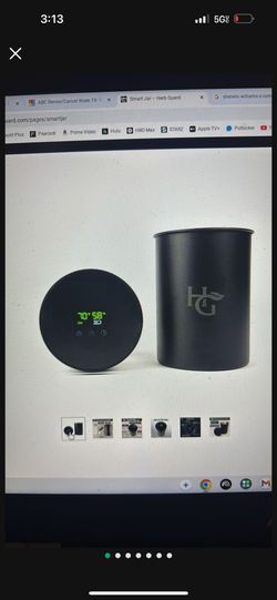 Herb Guard Auto Curing Stash Jar