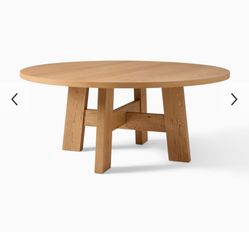 Brand New 72in West Elm Dining Table 