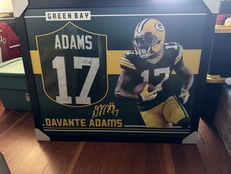 Davante Adams Packers autographed jersey