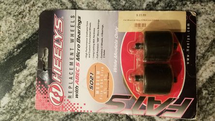 Heelys Fats replacement wheels wide model Abec 5 (Brand New)