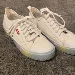 Levi's Canvas Sneakers With Iridescent Sole