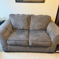 Grey Loveseat
