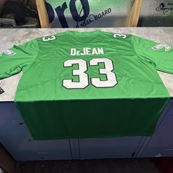 NWT Men’s Nike Cooper DeJean Kelly Green Jersey XXLarge Eagles Throwback