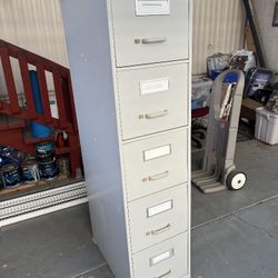 5-Drawer File Cabinet 